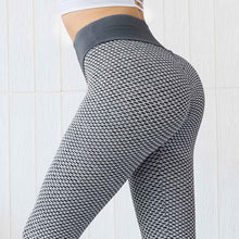 Load image into Gallery viewer, High Waisted Honeycomb Leggings Yoga Pants