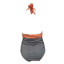 Load image into Gallery viewer, Charming Halter Neck High Cut Leg One Piece Bathing Suit