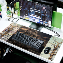 Load image into Gallery viewer, Sail Away Again Custom Rectangular Non-slip Mouse Pad 16" x 35"