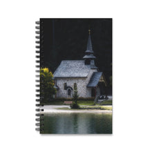 Load image into Gallery viewer, Little Church 5x8 Spiral Bound Journal, Diary, Notebook, Available in Dot Grid, Lined, Blank, Task