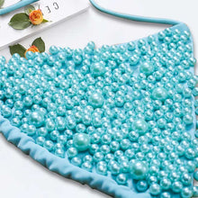 Load image into Gallery viewer, Pearl Embelishment Itty Bitty String Bikini Bathing Suit