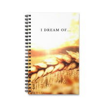 Load image into Gallery viewer, Golden Harvest 5x8 Spiral Bound Journal, Diary, Notebook, Available in Dot Grid, Lined, Blank, Task