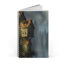 Load image into Gallery viewer, Triple House 5x8 Spiral Bound Journal, Diary, Notebook, Available in Dot Grid, Lined, Blank, Task