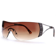 Load image into Gallery viewer, Retro Oversized Wrap Around Sun Glasses UV400 2022 Fashion Eyewear Shades
