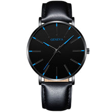 Load image into Gallery viewer, Geneva Leather or Stainless Steel Mesh Belt Quartz Watch 21 Style Choice