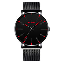 Load image into Gallery viewer, Geneva Leather or Stainless Steel Mesh Belt Quartz Watch 21 Style Choice