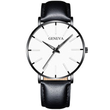 Load image into Gallery viewer, Geneva Leather or Stainless Steel Mesh Belt Quartz Watch 21 Style Choice