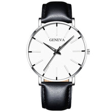 Load image into Gallery viewer, Geneva Leather or Stainless Steel Mesh Belt Quartz Watch 21 Style Choice