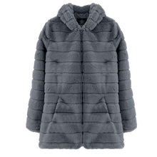 Load image into Gallery viewer, Faux Fur Hooded Long Coat Jacket S-5XL and 6 Colors