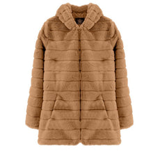 Load image into Gallery viewer, Faux Fur Hooded Long Coat Jacket S-5XL and 6 Colors