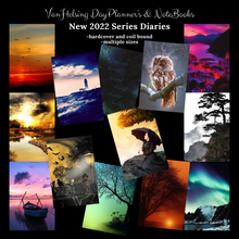 Load image into Gallery viewer, Mystic Fog 8.5x11 Lined Hardcover Notebook