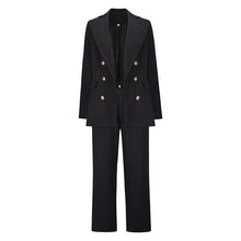 Load image into Gallery viewer, Sexy Button Up Pants Suit Jacket Coat