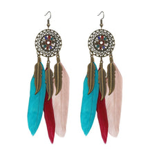 Load image into Gallery viewer, Mix Feathers + Flower