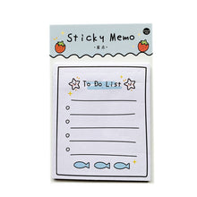 Load image into Gallery viewer, 5 Inch 30 Sheets Sunny Day Weekly Plan To Do List Sticky Notes