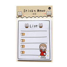 Load image into Gallery viewer, 5 Inch 30 Sheets Sunny Day Weekly Plan To Do List Sticky Notes