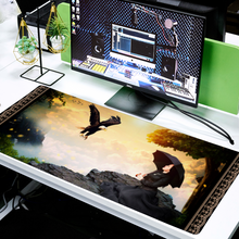 Load image into Gallery viewer, Lady Fallon Custom Rectangular Non-slip Mouse Pad 16" x 35"