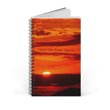 Load image into Gallery viewer, Red Sun 5x8 Spiral Bound Journal, Diary, Notebook, Available in Dot Grid, Lined, Blank, Task
