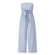 Load image into Gallery viewer, Sleeveless and Backless High Waist Loose Pants Jumpsuit