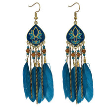 Load image into Gallery viewer, BlueFeathers + Lotus