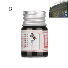 Load image into Gallery viewer, 5ml 24 Glitter Powder Colored Ink Calligraphy Writing Feather Fountain Pen Ink