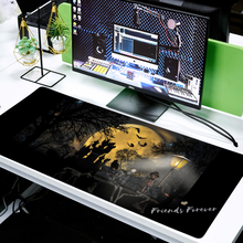 Load image into Gallery viewer, Skeleton Friends Forever Custom Rectangular Non-slip Mouse Pad 16" x 35"