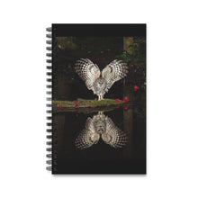 Load image into Gallery viewer, Owl On The Water 5x8 Spiral Bound Journal, Diary, Notebook, Available in Dot Grid, Lined, Blank, Task