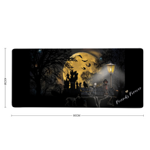 Load image into Gallery viewer, Skeleton Friends Forever Custom Rectangular Non-slip Mouse Pad 16" x 35"