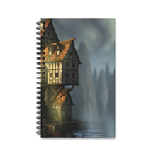 Load image into Gallery viewer, Triple House 5x8 Spiral Bound Journal, Diary, Notebook, Available in Dot Grid, Lined, Blank, Task