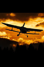 Load image into Gallery viewer, Evening Flight 6x9 Hardcover Blank NoteBook