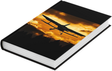 Load image into Gallery viewer, Evening Flight 6x9 Hardcover Blank NoteBook