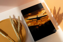Load image into Gallery viewer, Evening Flight 6x9 Hardcover Blank NoteBook