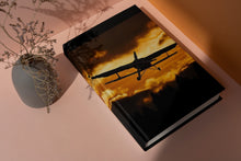 Load image into Gallery viewer, Evening Flight 6x9 Hardcover Lined NoteBook