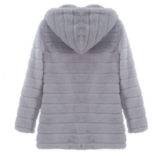 Load image into Gallery viewer, Faux Fur Hooded Long Coat Jacket S-5XL and 6 Colors