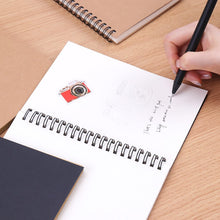 Load image into Gallery viewer, Sketchbook Diary For Drawing Painting Graffiti Soft Cover Black Paper Sketchbook Notepad Notebook Office School Supplies 1PC