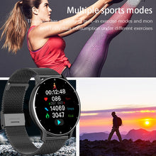 Load image into Gallery viewer, LIGE 2022 Smart watch Ladies Full touch Screen Sports Fitness watch IP67 waterproof Bluetooth For Android iOS Smart watch Female