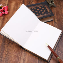 Load image into Gallery viewer, Faux Leather Retro Vintage Diary Journal Notebook Blank Hard Cover Sketchbook Paper Stationery Travel School Student Gifts