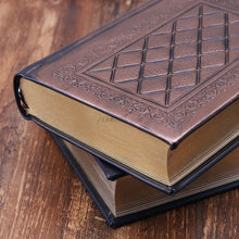 Load image into Gallery viewer, Faux Leather Retro Vintage Diary Journal Notebook Blank Hard Cover Sketchbook Paper Stationery Travel School Student Gifts