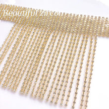 Load image into Gallery viewer, Ankle Adoration 1 piece of Fashionable Rhinestone Foot Chain Shining Crystal Tassel Ankle Charm High Heels Accessories Black Gold Silver