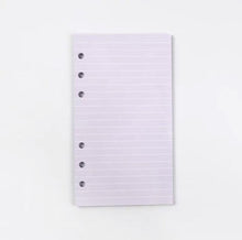 Load image into Gallery viewer, A5 and A6 Macaroon Laser Color DIY Binder Notebook Cover Diary Agenda Planner Journal School Stationery