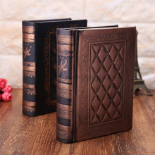 Load image into Gallery viewer, Faux Leather Retro Vintage Diary Journal Notebook Blank Hard Cover Sketchbook Paper Stationery Travel School Student Gifts