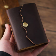 Load image into Gallery viewer, Retro Faux Leather Handmade Vintage Travel Journal Diary Notebook Notepad Birthday Valentine's Day Gift