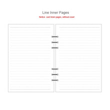 Load image into Gallery viewer, A5 and A6 Macaroon Laser Color DIY Binder Notebook Cover Diary Agenda Planner Journal School Stationery
