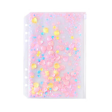 Load image into Gallery viewer, A5 and A6 Macaroon Laser Color DIY Binder Notebook Cover Diary Agenda Planner Journal School Stationery