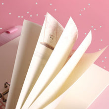 Load image into Gallery viewer, A6 Refill Pages 80 Sheets Kawaii Sakura And Cat A6 Loose Leaf Notebook Refill 6 Ring Spiral Binder Inner Pages Line Grid Blank Dot