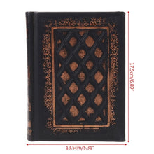 Load image into Gallery viewer, Faux Leather Retro Vintage Diary Journal Notebook Blank Hard Cover Sketchbook Paper Stationery Travel School Student Gifts