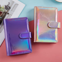 Load image into Gallery viewer, A5 and A6 Macaroon Laser Color DIY Binder Notebook Cover Diary Agenda Planner Journal School Stationery