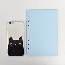 Load image into Gallery viewer, A5 and A6 Macaroon Laser Color DIY Binder Notebook Cover Diary Agenda Planner Journal School Stationery