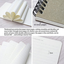Load image into Gallery viewer, A5/B5 Color Cover Notebook Horizontal Line 130 Pages Daily Writing Notepad Planner Office School Supplies Stationery