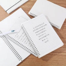 Load image into Gallery viewer, Kraft Paper A5 A6 A7 and B5 Spiral Notebook PP Hardcover Office Supplies Drawing Sketch Notebooks Blank Dotted Lined Grid Page Planner Diary Notepad