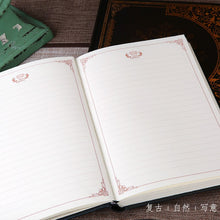 Load image into Gallery viewer, Retro Gold Embossed Memory Hardcover Notebook A5 or B5 Diary Office Notebook 1PCS